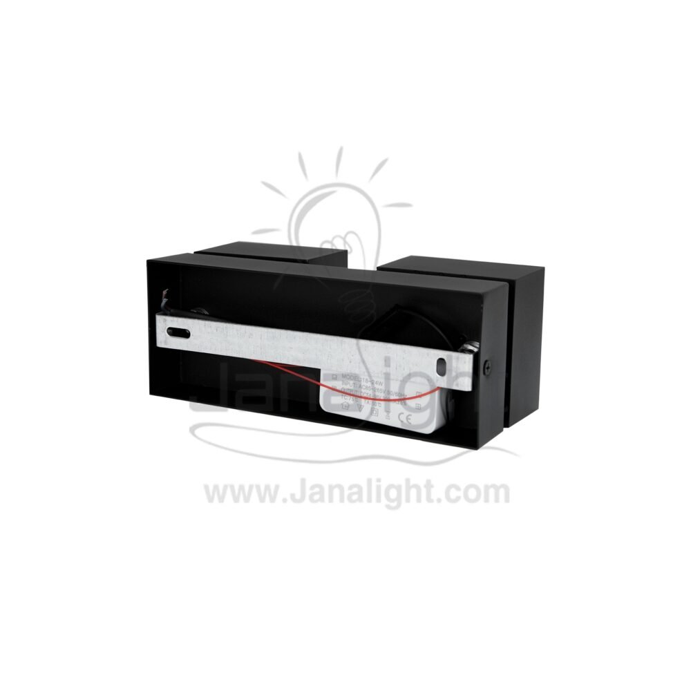 ⁦سبوت لايت سلندر 24 وات مجوز اسود وش شمباني وورم مربع متحرك AC85 2S⁩ - الصورة ⁦4⁩
